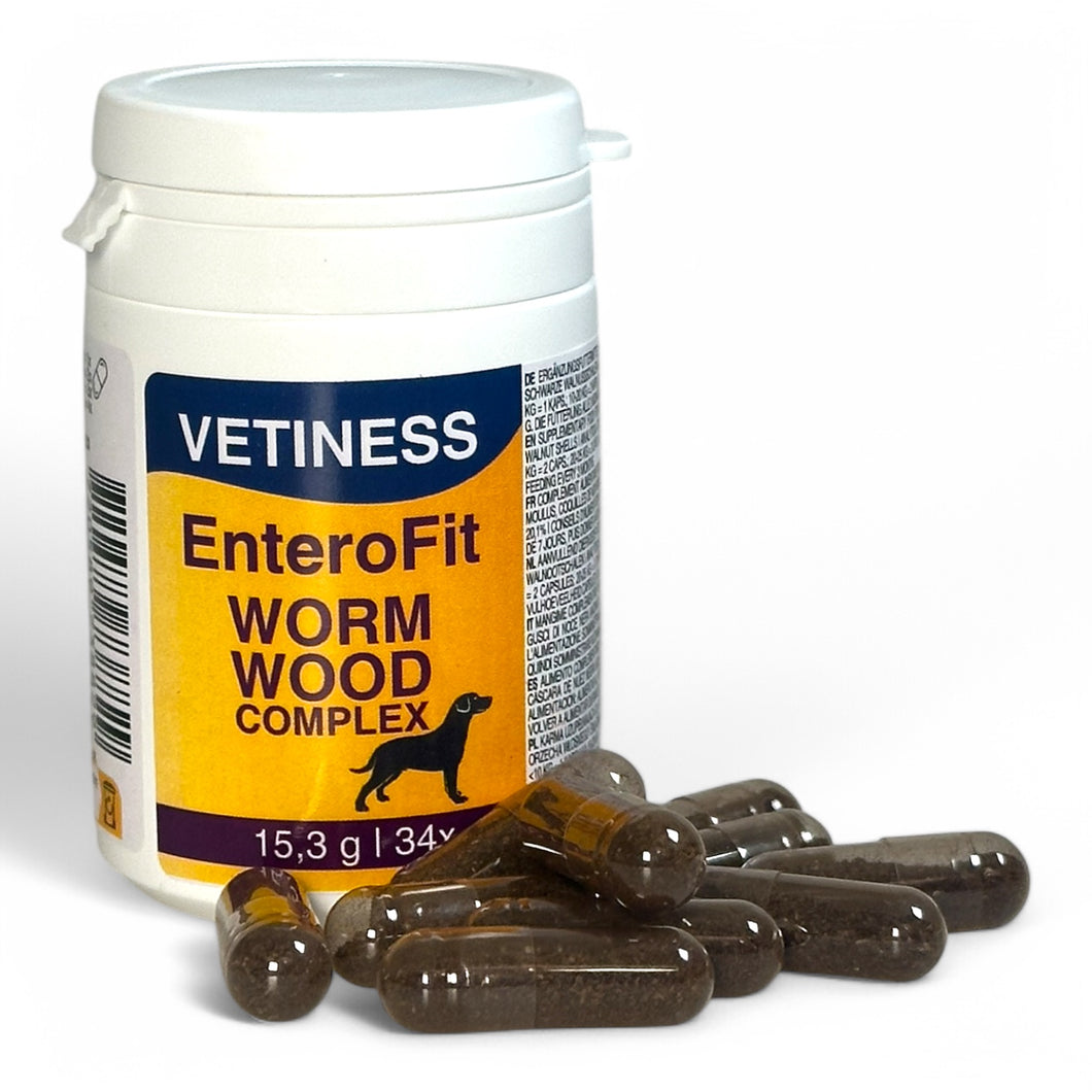 EnteroFit Wormwood Complex - für Hunde - 34 Kapseln