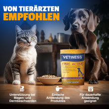 Carica l&#39;immagine nel visualizzatore della galleria, Vetiness Fiber Active Probiotics - per una buona salute intestinale - Enterococcus Faecium - favorisce la crescita di batteri intestinali benefici
