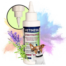 Carica l&#39;immagine nel visualizzatore della galleria, Gocce auricolari Vetiness con olio di lavanda 100 ml
